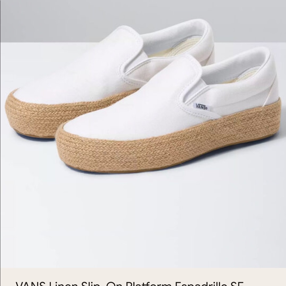 Vans espadrilles